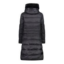 CMP Winter Coat Fix Hood (Shiny effect, warm) black Women